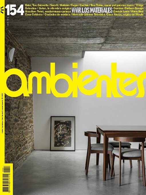 Title details for Revista Ambientes  by AMBIENTES DISENO Y COMUNICACION SA - Available